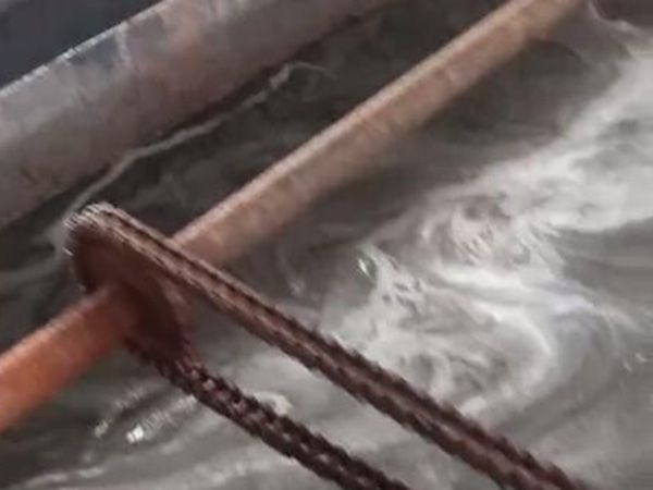 鸡鸭肉制品污水处理出水视频